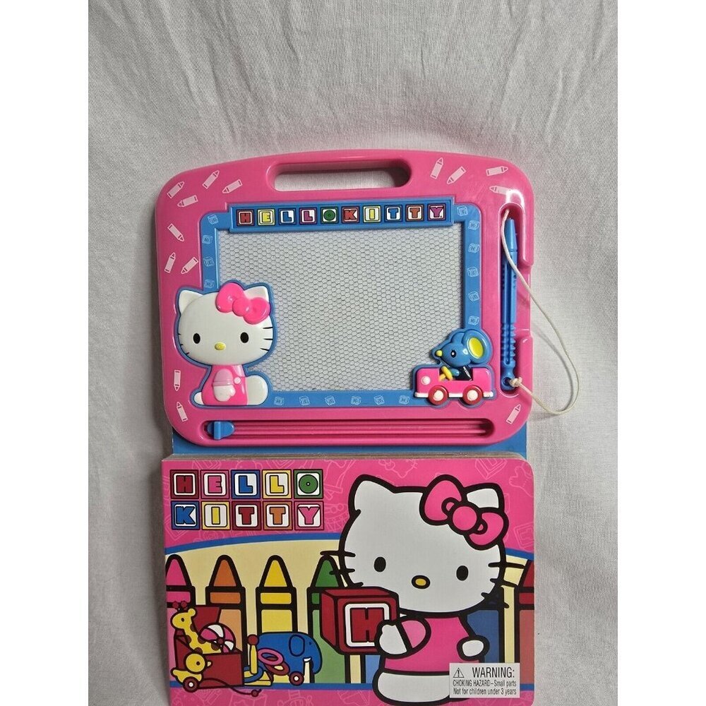 Hello Kitty Learning Magnetic Sketch Pad Series Board Book Used